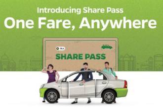 Ola Share Pass: Get First 3 Ola Express Ride Free