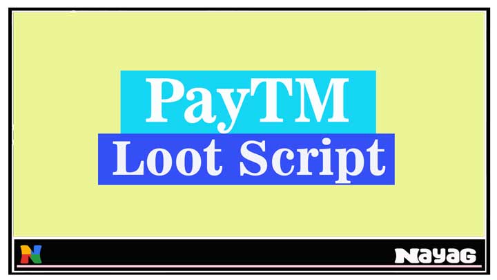 Paytm-Loot-Script