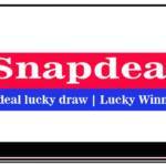 Snapdeal online lucky draw contact number