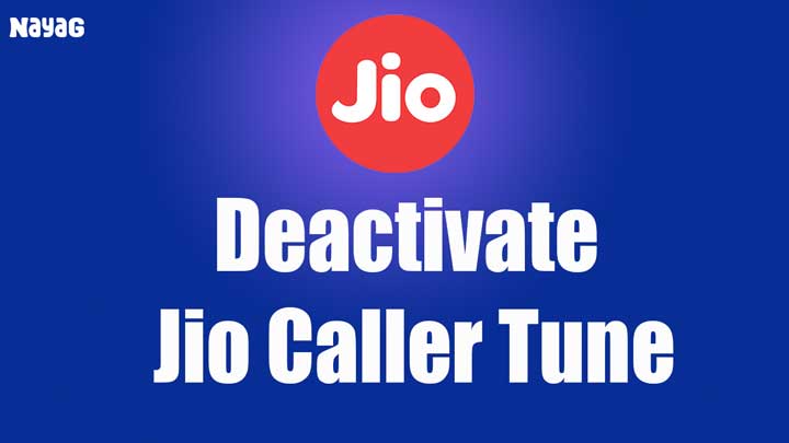 Deactivate Jio Caller Tune