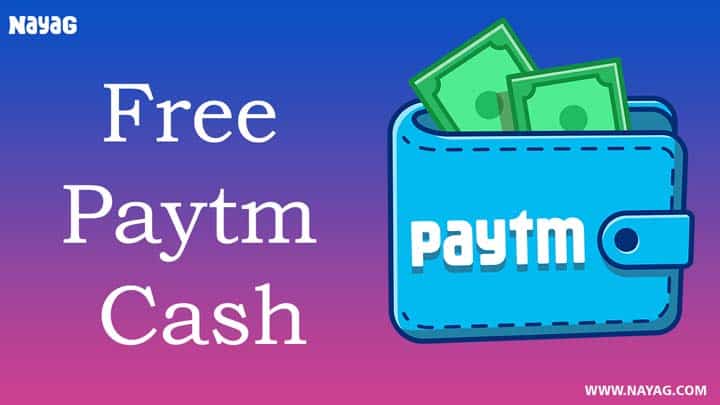 Free Paytm Cash