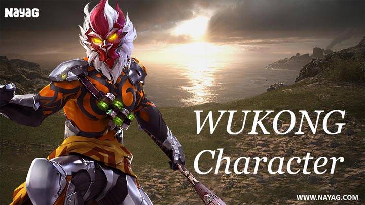 Free Fire Wukong Character Photo