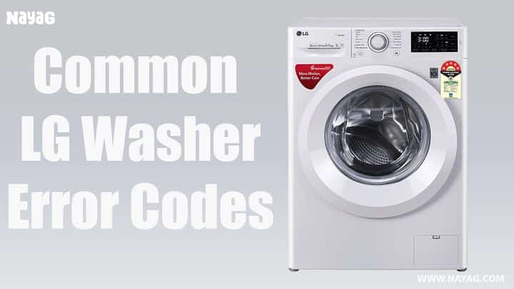 LG Washer Error Codes