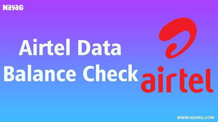 Check Airtel Data Balance