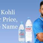 Virat Kohli Water Price, Bottle Name