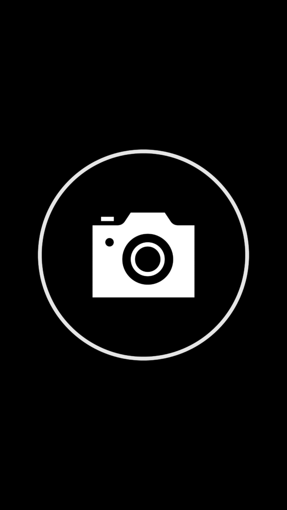 Instagram Highlight cover black and white