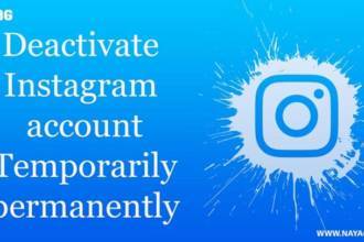 How to Deactivate Instagram Account : Temporarily & Permanently