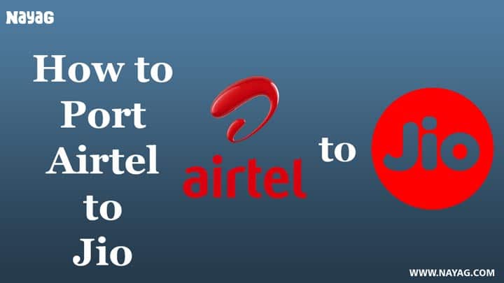 i want to port my jio number to airtel