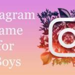 Instagram Names for Boys : Best Stylish, Attitude, Cool