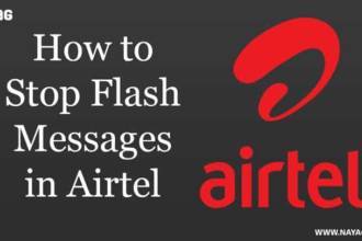 How to Stop Flash Messages in Airtel