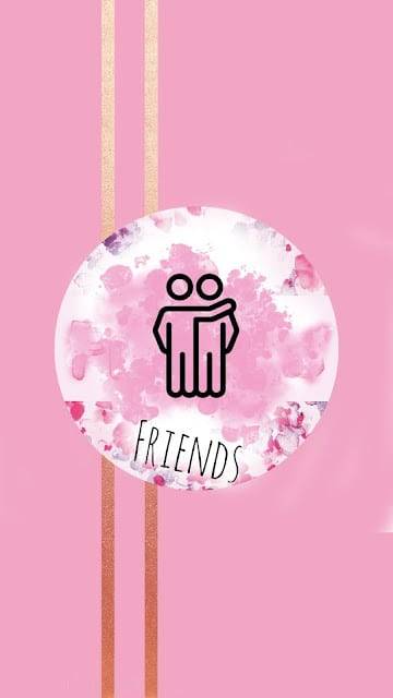 Friends Instagram highlight cover