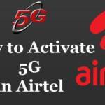 How to Activate 5G in Airtel