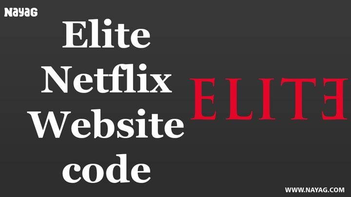 Elite Netflix Website Code