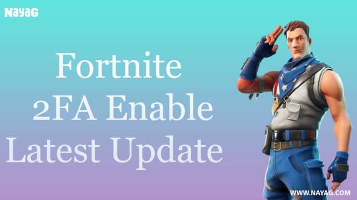 Fortnite 2FA Enable