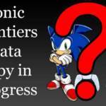 Sonic Frontiers Data Copy in Progress
