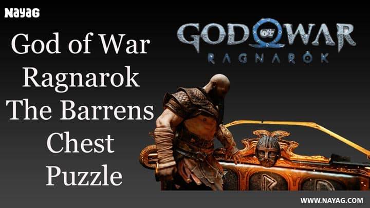 God of War Ragnarok The Barrens Chest Puzzle