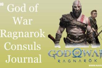 God of War Ragnarok Consuls Journal