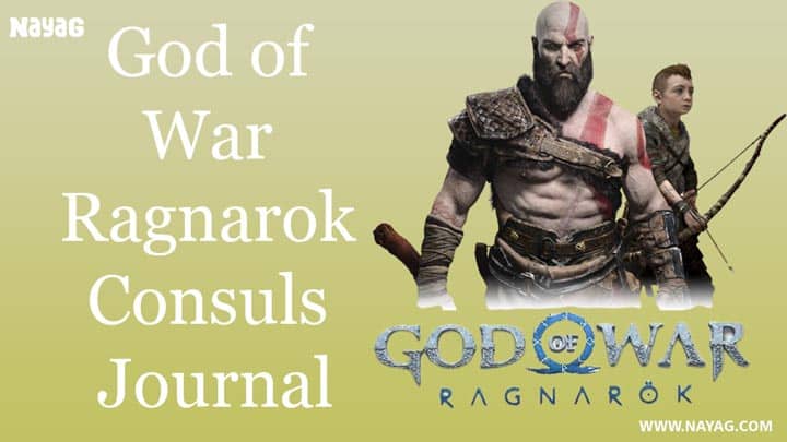 God of War Ragnarok Consuls Journal