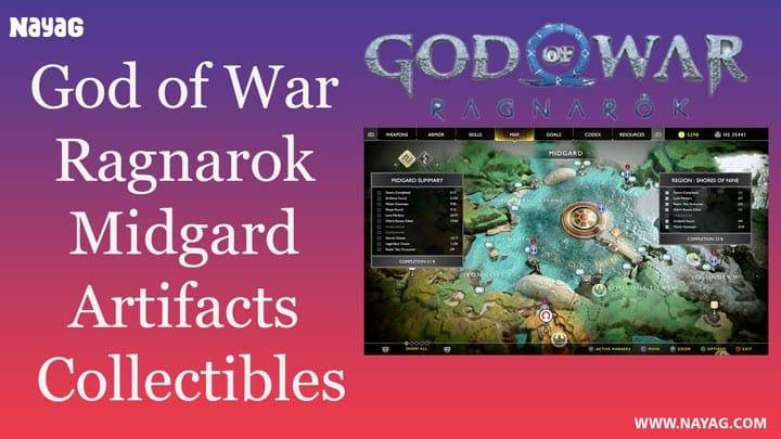 God of War Ragnarok Midgard Artifacts Collectibles