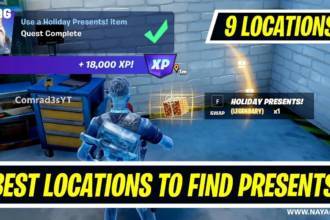 Fortnite Holiday Presents Locations