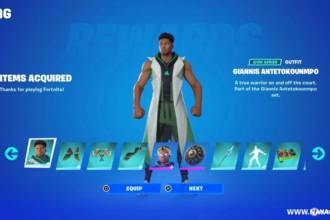 Giannis Antetokounmpo Fortnite Skin