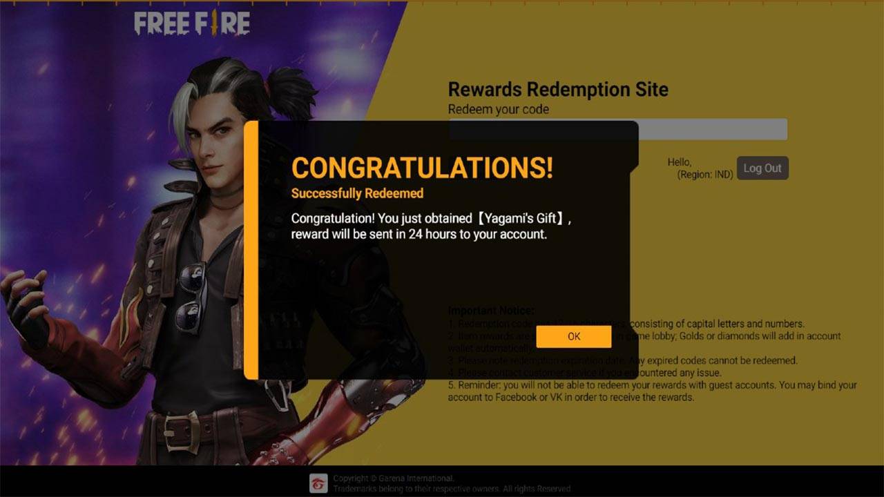 Free Redeem Code Donate