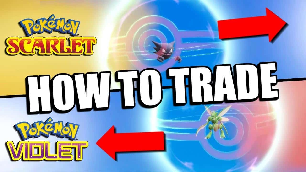 How to Link Trade Pokemon Scarlet and Violet