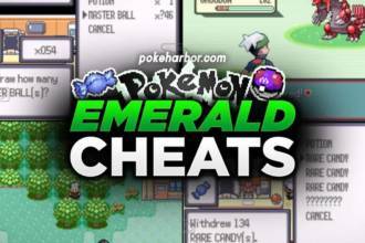 Pokemon Emerald Cheats Codes