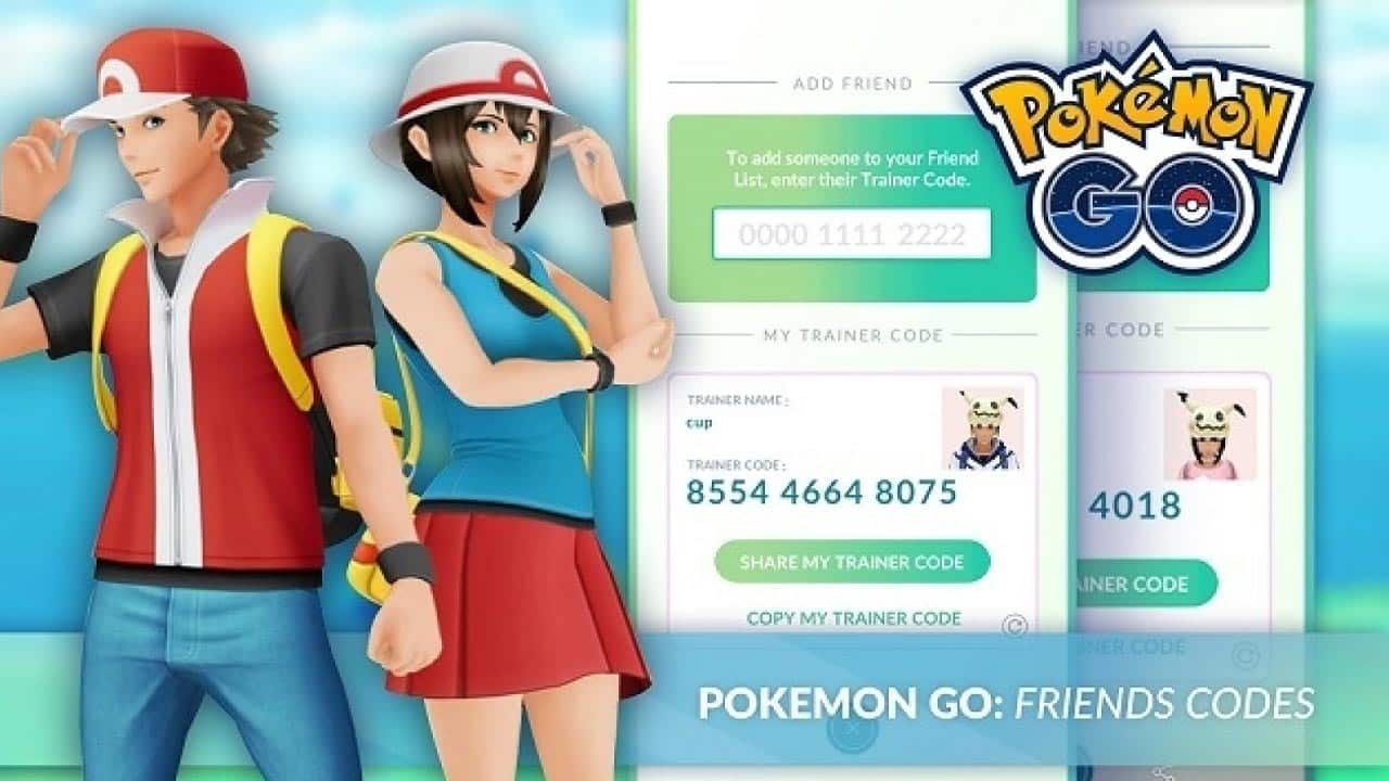 Pokemon Go Trainer Codes