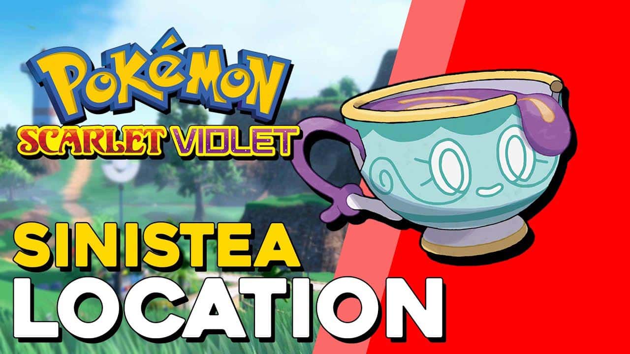 Sinistea Location Pokemon Violet