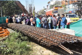 Delhi Metro Pillar Accident