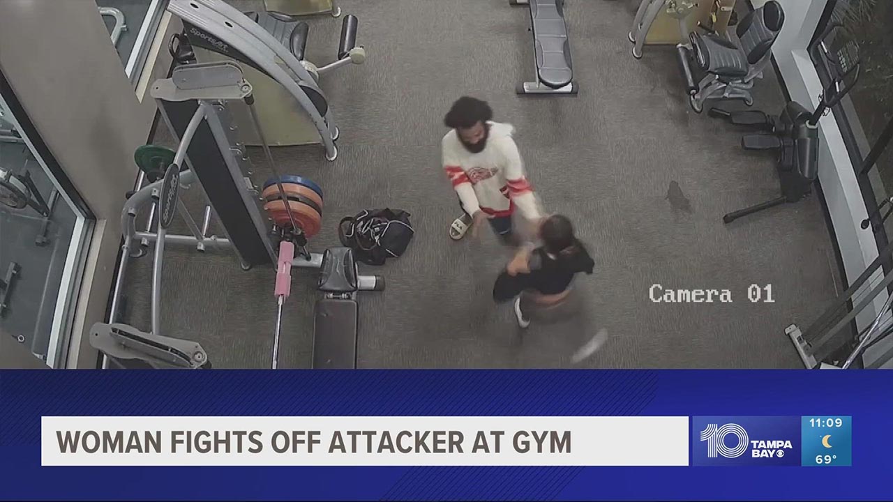 Florida Woman Fights off Attacker in Apartment Gym