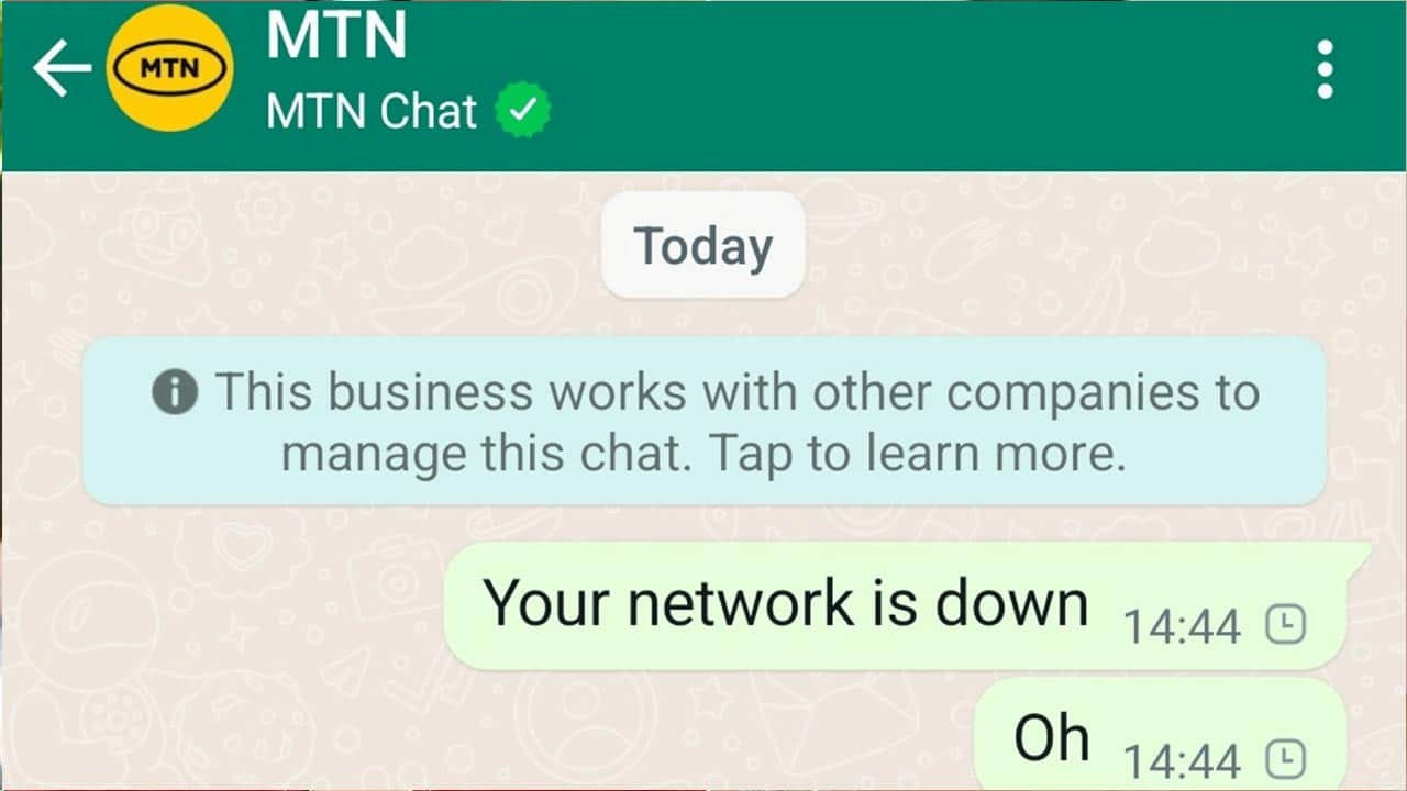 MTN Network Issues Today