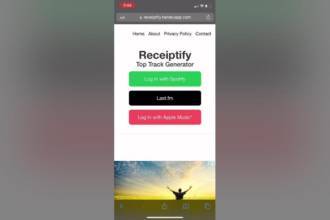 Receiptify Apple Music Not Working