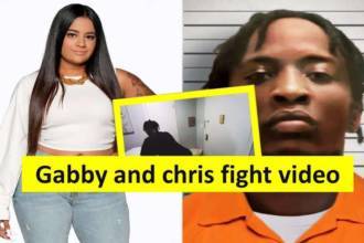 gabby and chris fight video