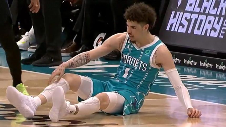 LaMelo Ball Ankle Injury