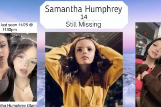 Samantha Humphrey Missing