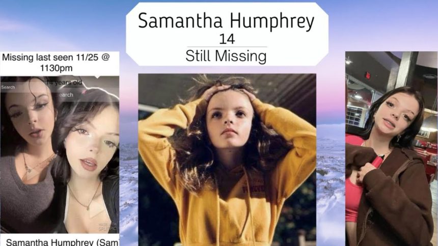 Samantha Humphrey Missing