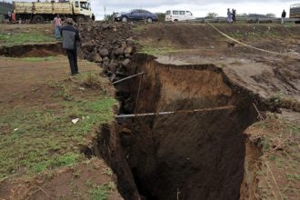 African Continent Splitting