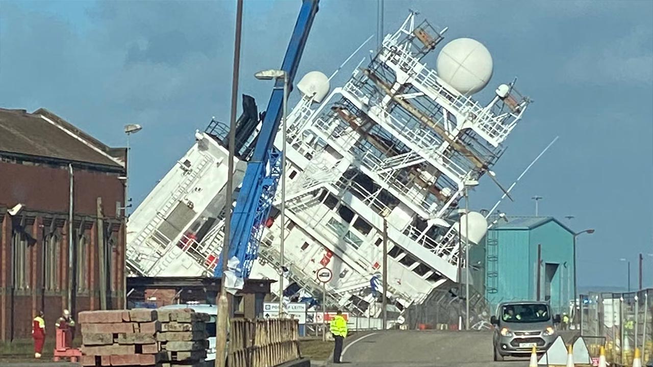 Edinburgh Dock Accident