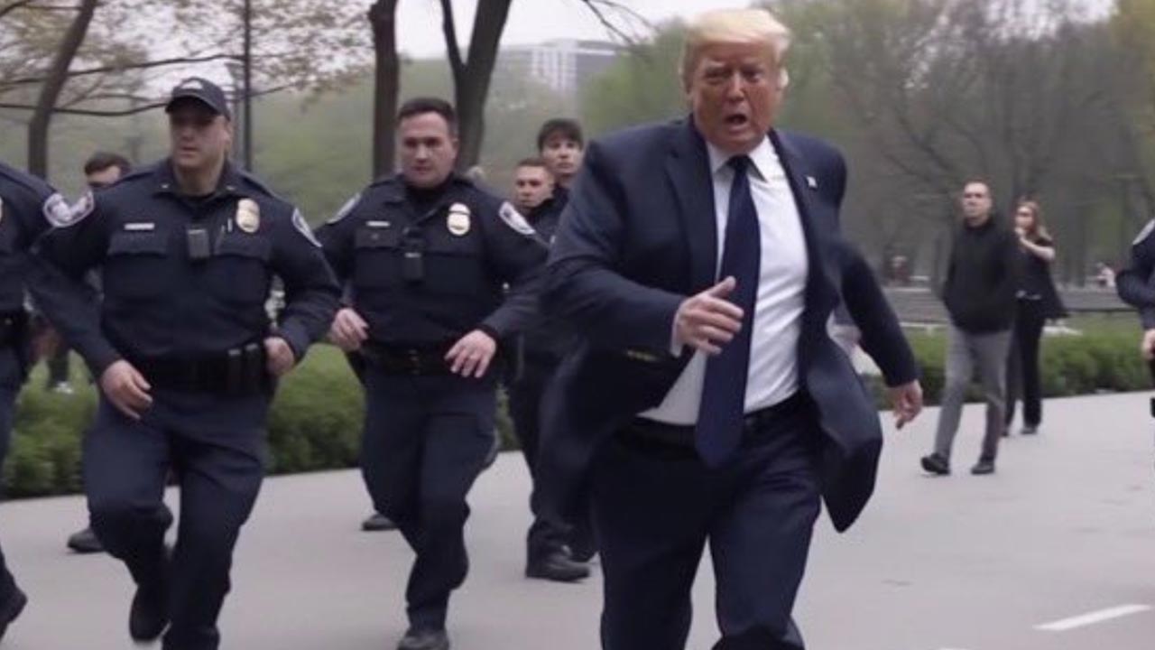 Is Donald Trump Running From Police