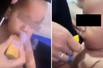 Mum Gives Baby Vape