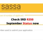 Sassa R350 Check Status