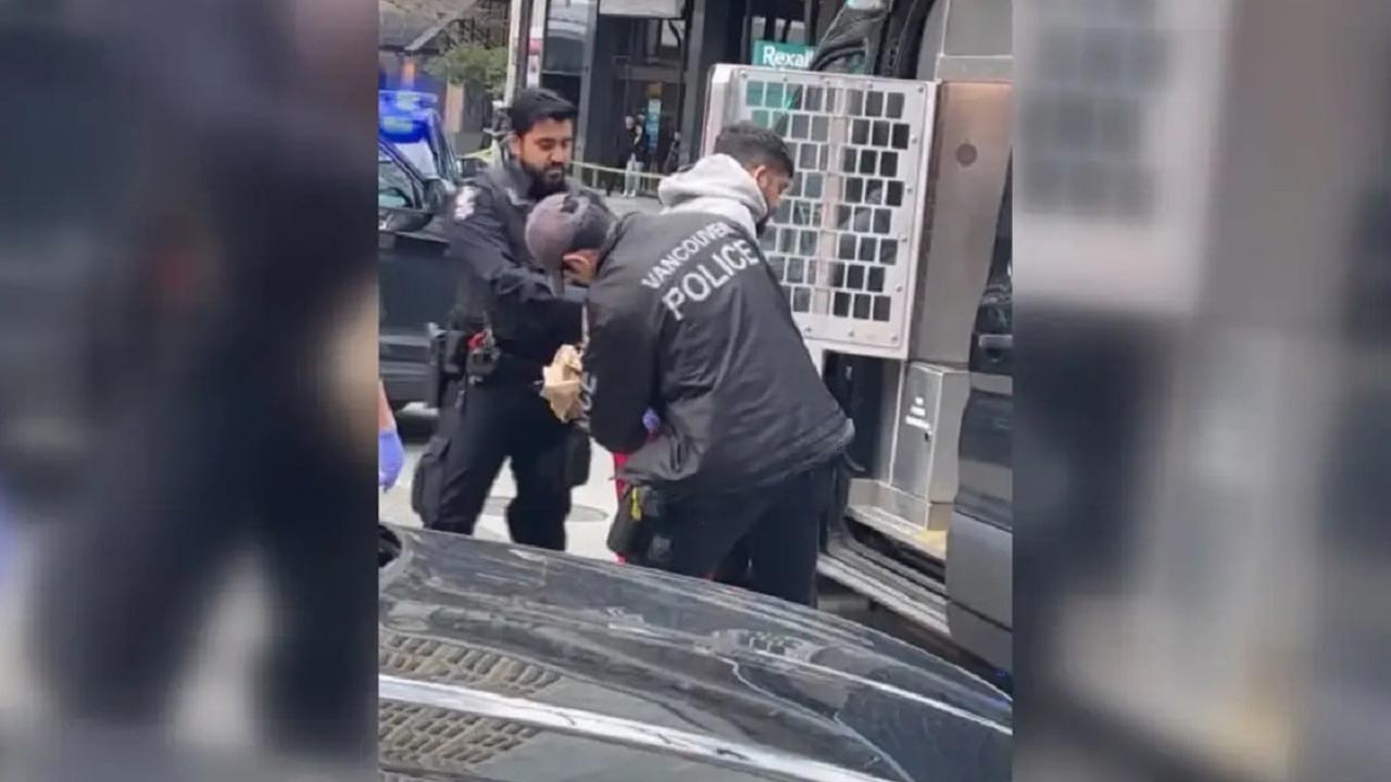 Stabbing Vancouver Video