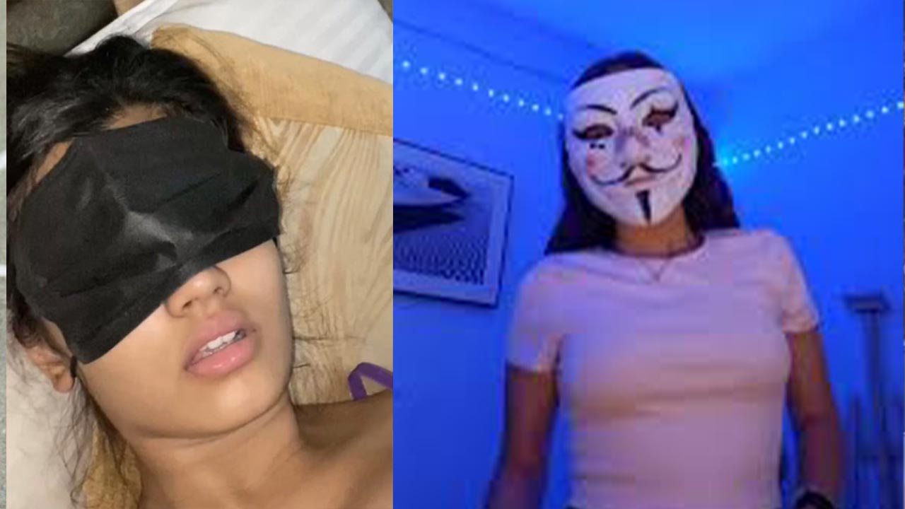 Mask Girl Viral Video Indian Mask Girl Video, Mask Girl MMS Full Video, Black Mask Girl New