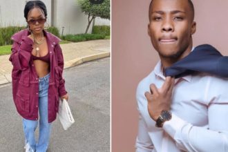 Snikiwe Mhlongo Boyfriend Zamani Mbatha Caught cheating his Girlfriend