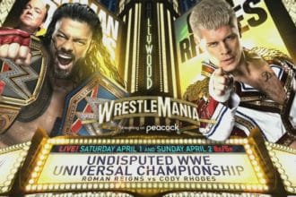 Cody Rhodes Roman Reigns Wrestlemania 2023 Results Night 2