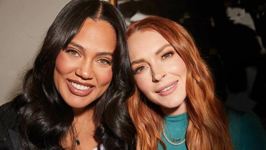Ayesha Curry And Lindsay Lohan Become Best Friends