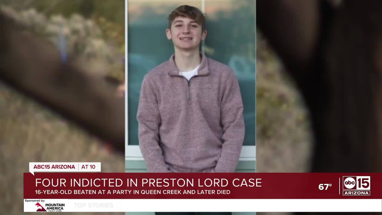 Four Indicted In Connection To Preston Lords Death