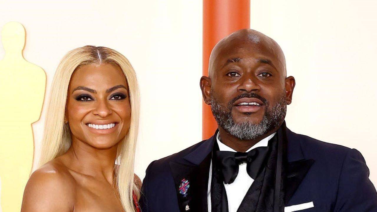 Lauren Branche and Steve Stoute attend the 95th Annual Academy Awards Photo
